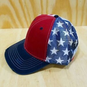 American Flag Printed Snapbaback hat Unisex.